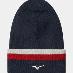 Mizuno Breath Thermo Knit Beanies Deep Navy