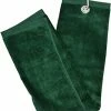 Longridge Blank Luxury 3 Fold Golf Towel -Green -Accessories Shop 81Rbm0pTabL. AC SY450