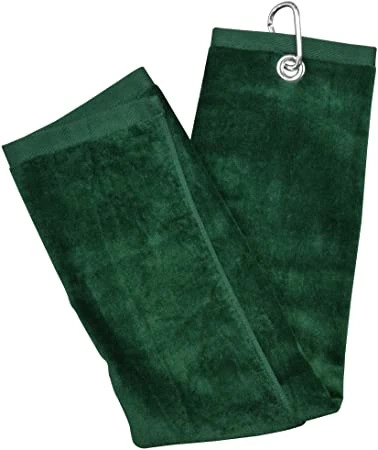 Longridge Blank Luxury 3 Fold Golf Towel -Green 3 Longridge Blank Luxury 3 Fold Golf Towel -Green