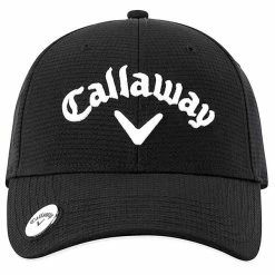Callaway Gents Stitch Magnet Adj Cap Black -Accessories Shop CA22H0309001 2 L