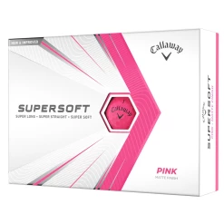 Callaway Supersoft Pink Golf Balls - Dozen