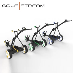Golfstream Vision - Electric Golf Trolley With Caddy White Screen