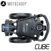 Motocaddy Cube Push Trolley -Accessories Shop Motocaddy Cube 2020 Blue Folded Above