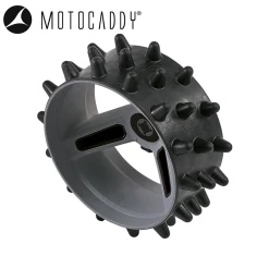 Motocaddy M-Series DHC Hedgehog Winter Wheels (Pair) -Accessories Shop Motocaddy M Series DHC Hedgehog Winter Wheels Pair Grey Inverted