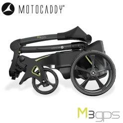 Motocaddy M3 GPS Electric Trolley -Accessories Shop Motocaddy M3 GPS Graphite Folded Side 5af39121 c4a7 47c2 bcfc 65641a5c51d7