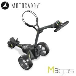 Motocaddy M3 GPS Electric Trolley -Accessories Shop Motocaddy M3 GPS Graphite High Angled 33fd90ee 6b32 4ea1 8574 4f322d6ed33a