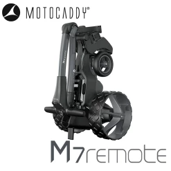 Motocaddy M7 REMOTE Electric Trolley -Accessories Shop Motocaddy M7 REMOTE Graphite Folded