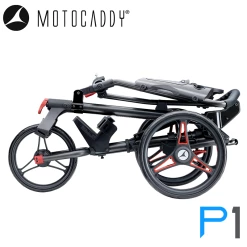 Motocaddy P1 Push Trolley -Accessories Shop Motocaddy P1 2020 Red Folded
