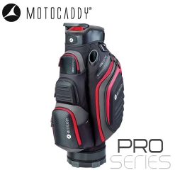 Motocaddy Pro-Series Golf Bag -Accessories Shop Motocaddy Pro Series Golf Bag Black Red