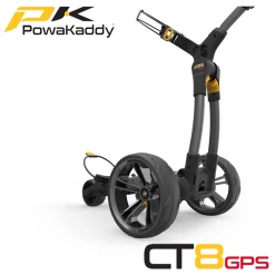 Powakaddy CT8 GPS Electric Trolley 20 Powakaddy CT8 GPS Electric Trolley -Accessories Shop Powakaddy CT8 GPS Gunmetal Rear