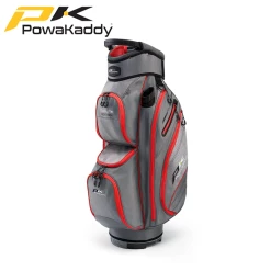 Powakaddy DLX-Lite Edition Bag -Accessories Shop Powakaddy DLX Lite Bag Gun Metail Red