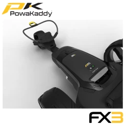 Powakaddy FX3 Electric Trolley -Accessories Shop Powakaddy FX3 Black 18 Hole Battery