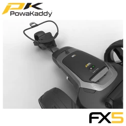 Powakaddy FX5 Electric Trolley 16 Powakaddy FX5 Electric Trolley -Accessories Shop Powakaddy FX5 Graphite 18 Hole Battery