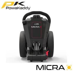 Powakaddy Micra Push Trolley -Accessories Shop Powakaddy Micra Push Black Red Folded