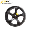 Powakaddy NEW Style Sports Wheel For Powakaddy - Black -Accessories Shop Powakaddy NEW Style Sports Wheel Black