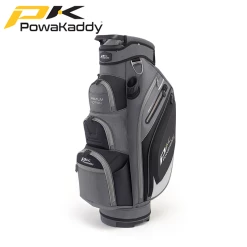 Powakaddy Premium Edition Golf Bag -Accessories Shop Powakaddy Premium Bag Gun Metal Black Silver