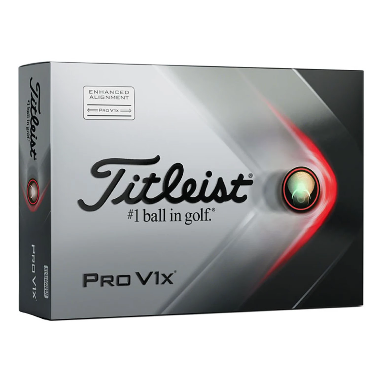 Titleist Pro V1 X Enhanced Alignment Golf Balls - Dozen 3 Titleist Pro V1 X Enhanced Alignment Golf Balls - Dozen