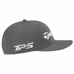 TaylorMade Tour Flatbill Cap Charcoal -Accessories Shop TA22H0303004 3 L