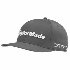 TaylorMade Tour Flatbill Cap Charcoal