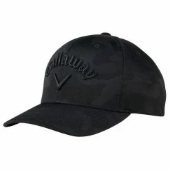 Callaway Gents Camo Snapback Cap Black