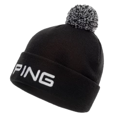 PING Classic Bobble Hat Black