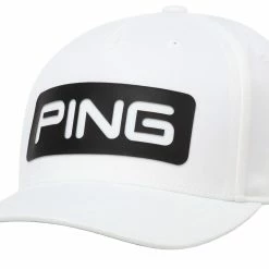 PING Tour Classic Cap White/Black