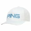 Ping Classic Lite Golf Cap White/Light Blue